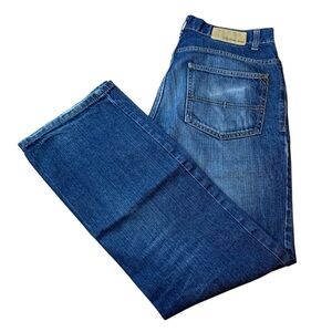 Calvin Klein Jeans Men's 32x30 Straight Leg Blue Denim 100% Cotton